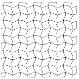 wavy grid fill